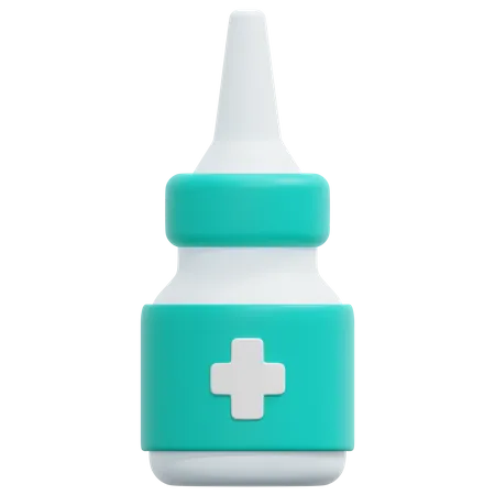 Nasal Spray  3D Icon