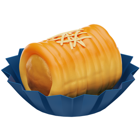 Biscoitos de abacaxi  3D Icon