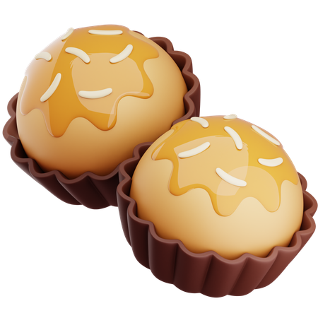 Nastar Cake  3D Icon