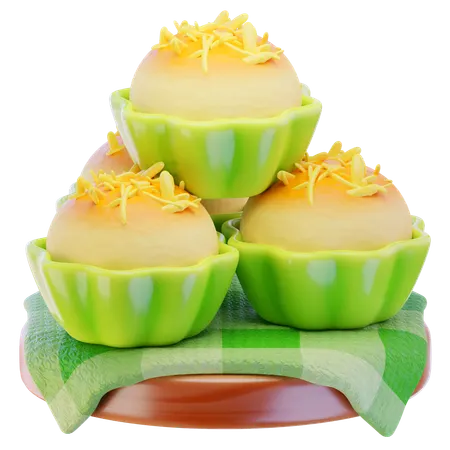 Nastar Cake  3D Icon