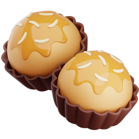 Gâteau nastar  3D Icon