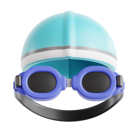 Natação  3D Icon