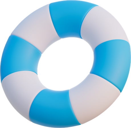 Anillo de natación  3D Icon