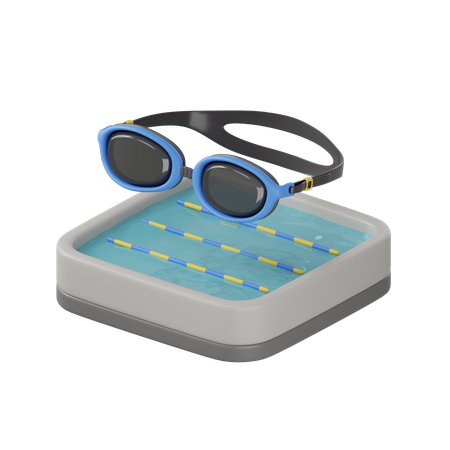 Natation  3D Icon