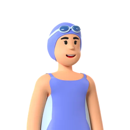 Natation  3D Icon