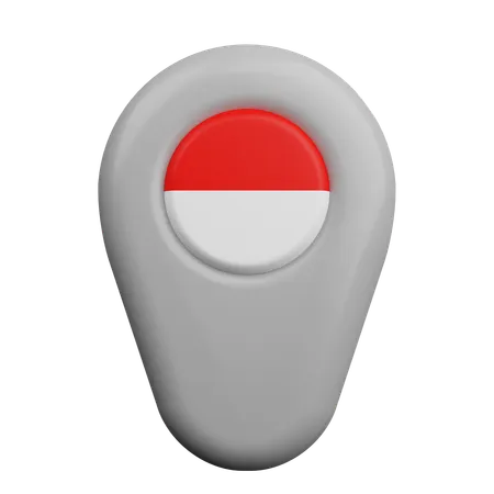 전국 위치  3D Icon
