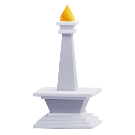 National Monument of Indonesia  3D Icon