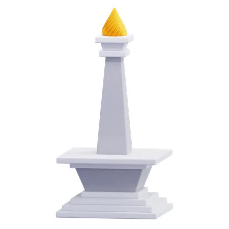 National Monument of Indonesia  3D Icon
