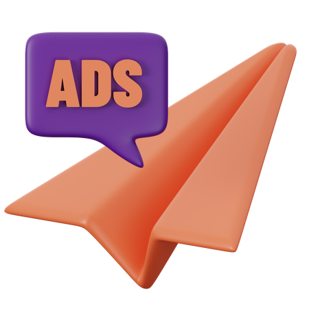 Native Ads  3D Icon