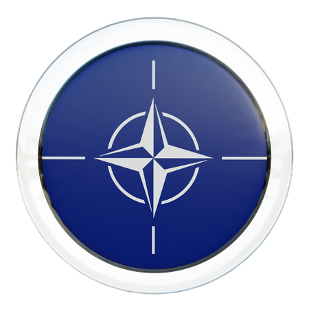 NATO-Rundflagge  3D Icon