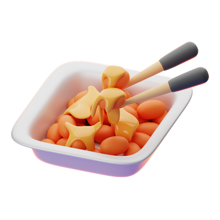Natto  3D Icon