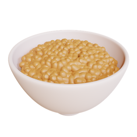 Natto  3D Icon