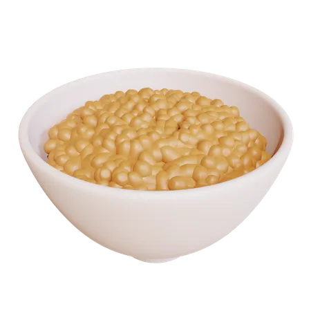 Natto  3D Icon