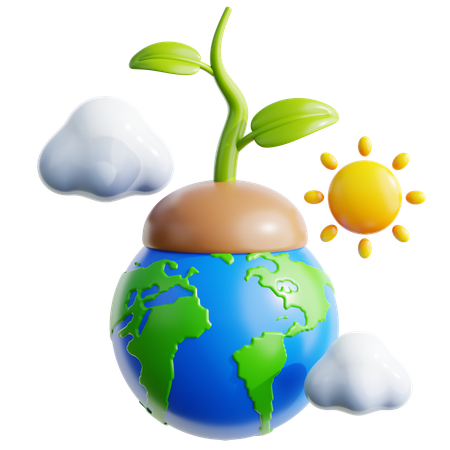 Natur  3D Icon
