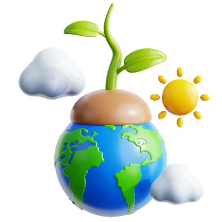 Natur  3D Icon