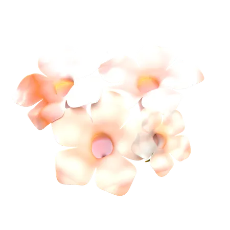 Natural Flower  3D Icon