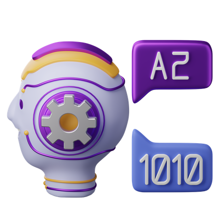 Natural Language Understanding  3D Icon