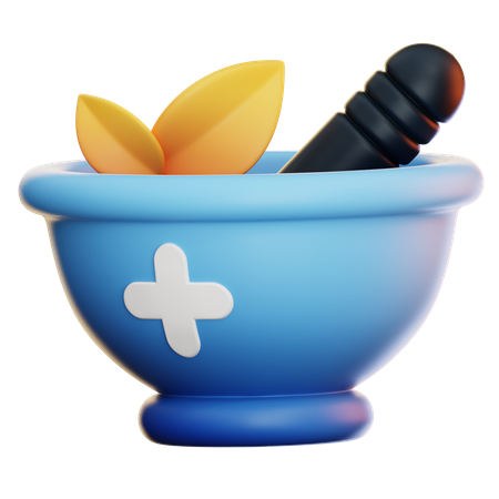 Natural Medicine  3D Icon