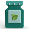 3d natural medicine logo