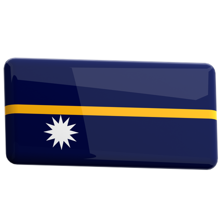 Nauru  3D Icon