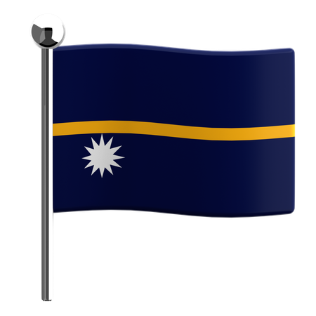 Nauru  3D Icon