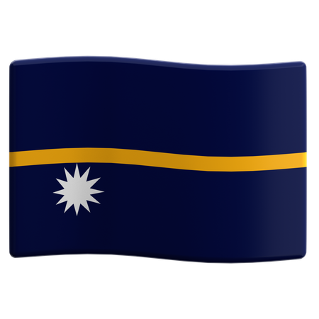 Nauru  3D Icon