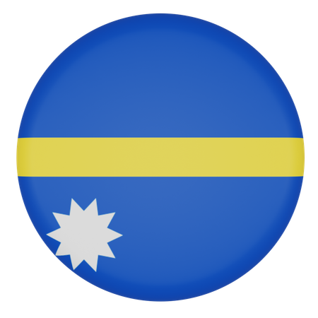 Nauru  3D Icon