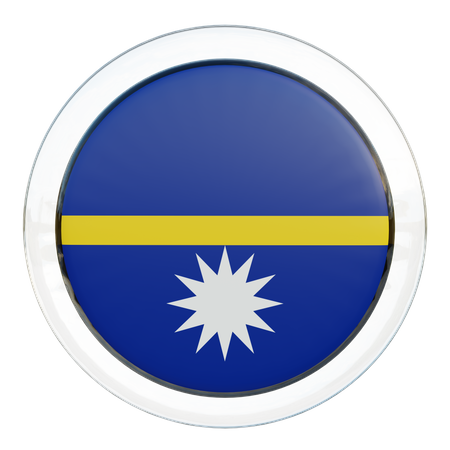 Nauru Flag  3D Icon