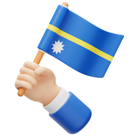 Nauru Flag  3D Icon