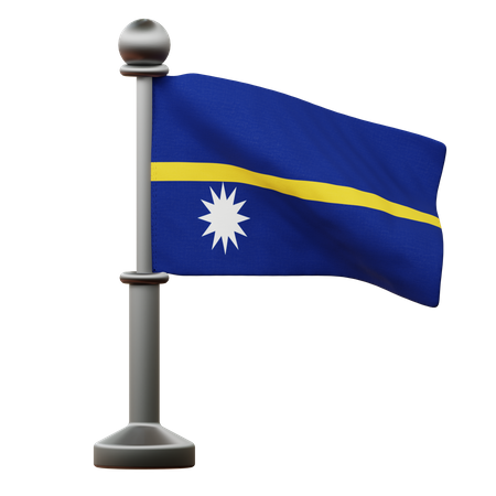 Nauru Flag  3D Icon