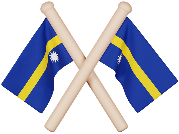 Nauru Flag  3D Icon