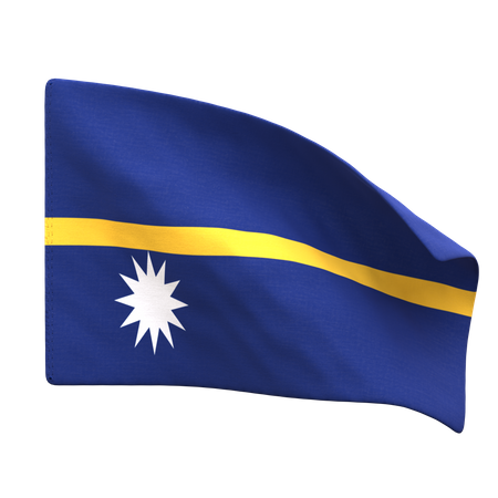 Nauru Flag  3D Icon