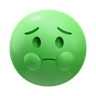 3d nausea emoji