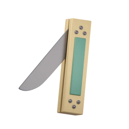 Cuchillo plegable  3D Icon