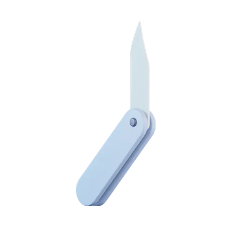 Cuchillo plegable  3D Icon