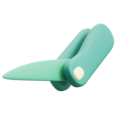 Cuchillo plegable  3D Icon