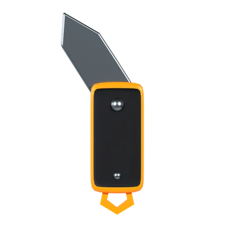 Cuchillo de bolsillo  3D Icon