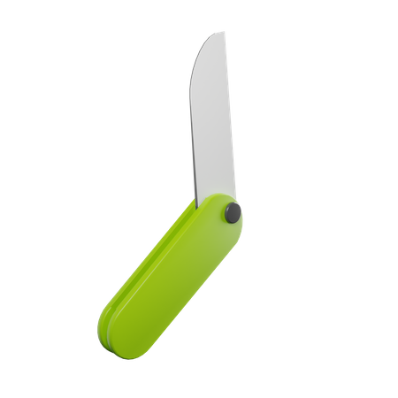 Cuchillo de bolsillo  3D Icon