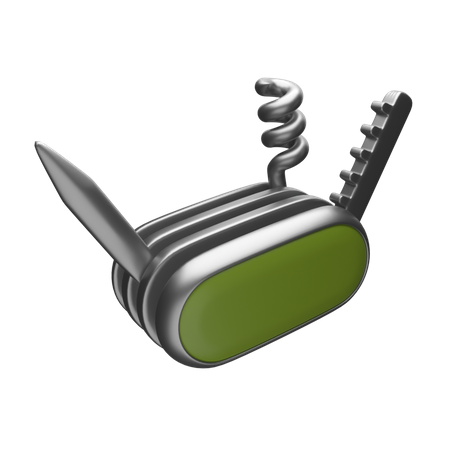 Cuchillo de bolsillo  3D Icon