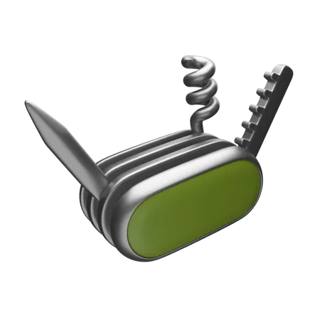 Cuchillo de bolsillo  3D Icon