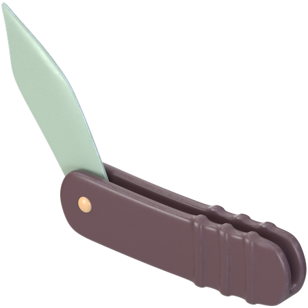 Cuchillo de bolsillo  3D Icon