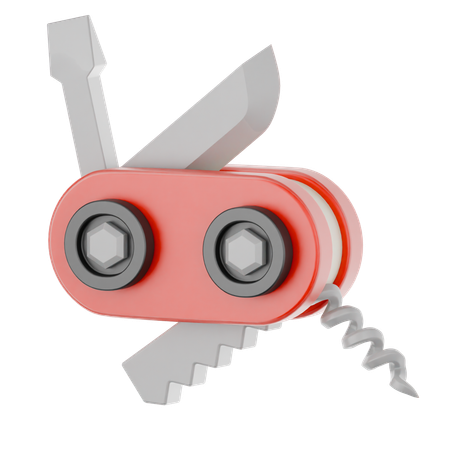 Cuchillo suizo  3D Icon