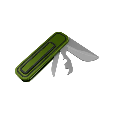 Cuchillo suizo  3D Icon