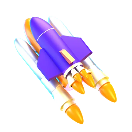 Astronave  3D Icon