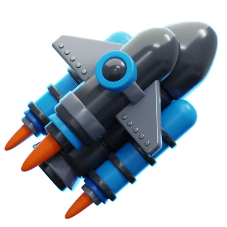 Astronave  3D Icon