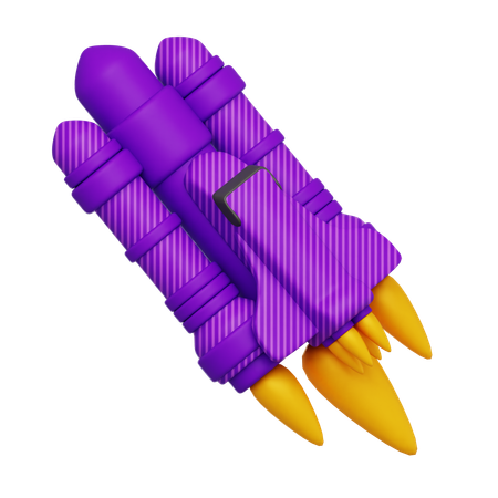 Astronave  3D Icon
