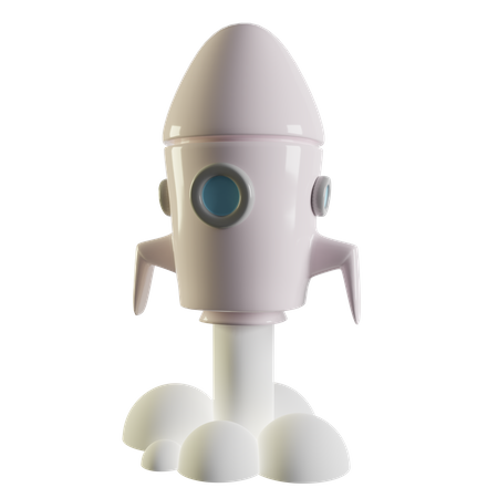 Nave espacial  3D Icon