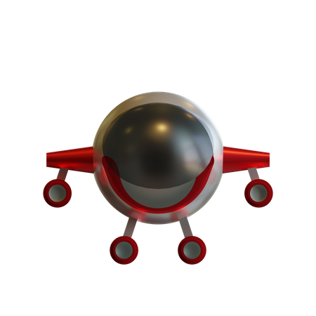 Nave espacial  3D Icon