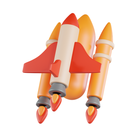 Nave espacial  3D Icon