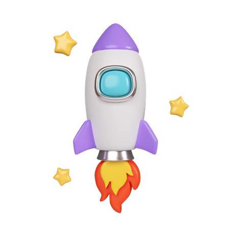 Nave espacial  3D Icon